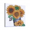 Sunflowers in Vase - Special Diamond Painting