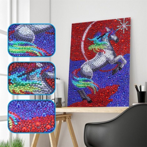 Magical Unicorn - Special Diamond Painting