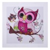 Pink Owl - Special Diamond Painting