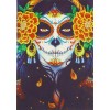 Halloween Women and Flowers - Special Diamond Painting