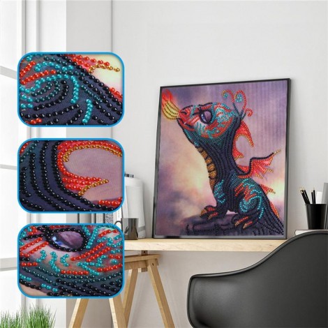 Cartoon Baby Dragon - Special  Diamond Painting