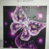 Pink Butterfly - Special Shaped Diamond Painting