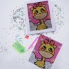 Cartoon Giraffe - Special Diamond Painting
