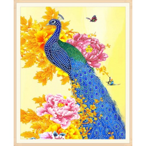 Lovely Peacock - Special Diamond Painting