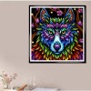 Colorful Wolf - Special Diamond Painting
