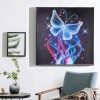 Neon Butterfly Crystal - Special Diamond Painting