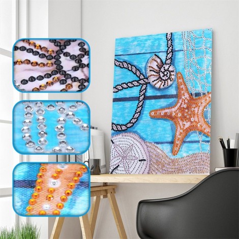 Starfish Sea Shell - Special Diamond Painting