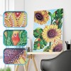Modern Art Sunflower - Special Diamond Painting