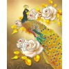 Golden Peacock - Special Diamond Painting