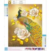 Golden Peacock - Special Diamond Painting