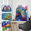Colorful Owls - Special Diamond Painting