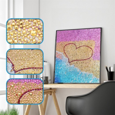 Seaside Love Heart - Special Diamond