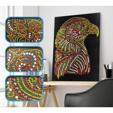 Eagle Head Symbol - Special Diamond Painting