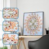 Flower Wall Clock - Special Diamond Painting