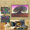 Colorful Flower Tree - Special Diamond Painting