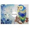 Wolf Owl Animals - Special Diamond Painting