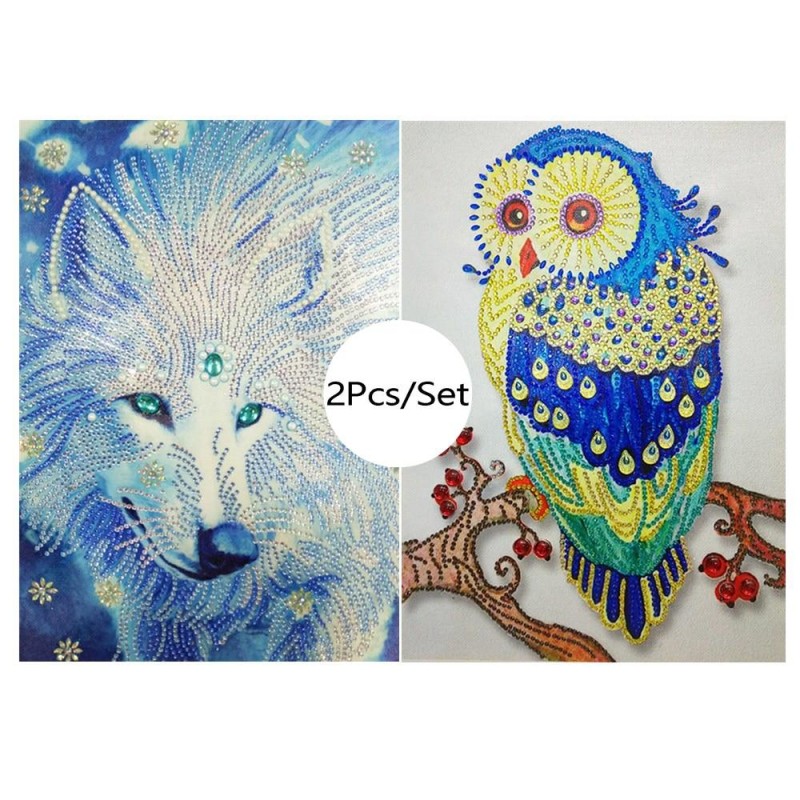Wolf Owl Animals - S...