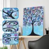 Blue Abstract Trees - Special Diamond Painting
