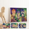Cartoon Owl - Special Diamond Painting