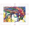 Abstract Colorful Hair Women - Diamond Painting