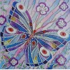 Abstract Shiny Butterfly - Special Diamond Painting