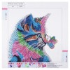 Cats Playing with Butterfly - Special Diamond Painting
