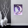 Cat at Moon - Special Diamond Painting