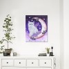 Cat at Moon - Special Diamond Painting