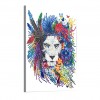 Abstract King of Wild - Special Diamond Painting