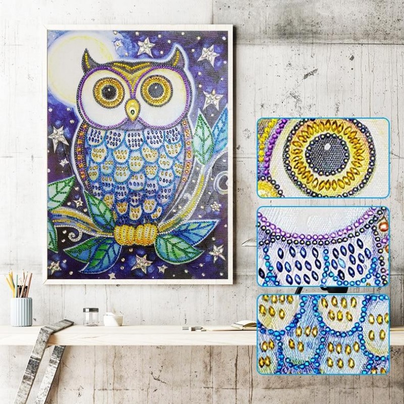 Owl With Big Eyes - ...
