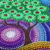 Green Tree Forest - Special Diamond Painting