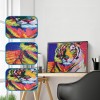 Colorful Tiger - Diamond Paintings