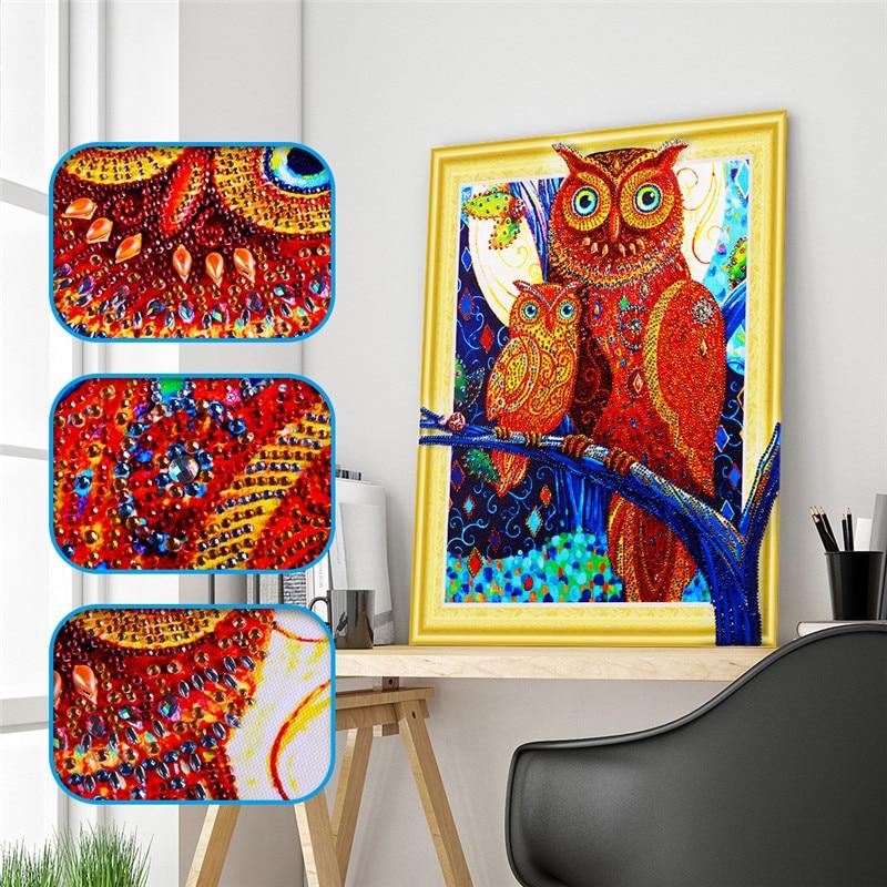 Artistic Owl Family ...