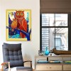 Artistic Owl Family - Special Diamond Painting
