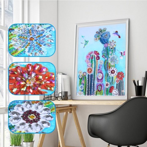Beautiful Cactus - Special Diamond Painting