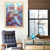 White Lovely Owls - Special Diamond Painting
