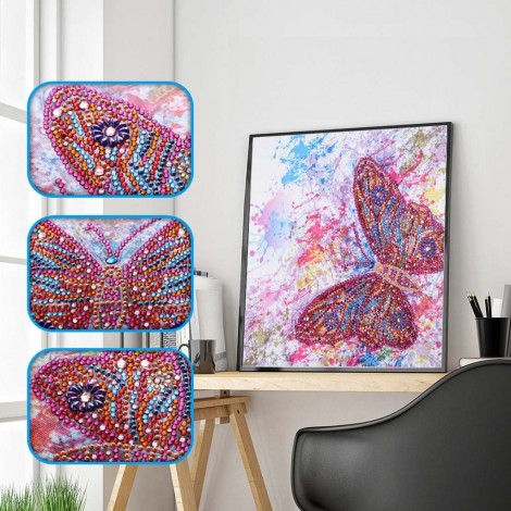 Colorful Butterfly - Special Diamond Painting