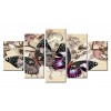 Amazing Butterfly 5 Panel Diamond Paintings for your Wall