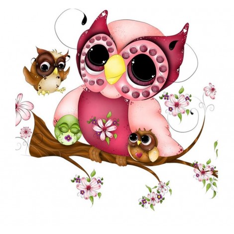 Mother Day Owl Paintings