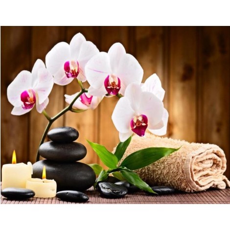 Marvelous Flowers & Candle