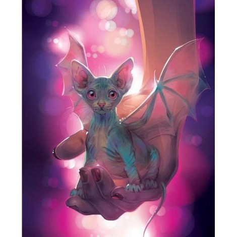 Cute Baby Bat Diamond Painting