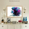 Unique Colorful Artistic Lion Diamonds Painting