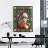 Colorful Puzzle Cat Diamond Painting Kit for Adults