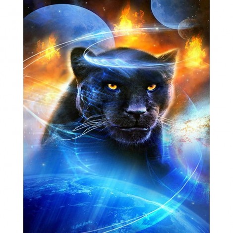 Black Panther DIY Diamond Painting Kit