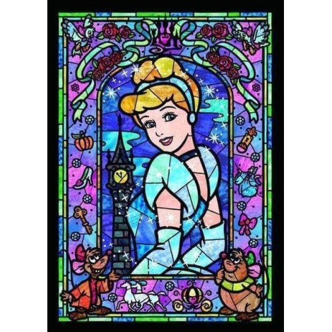 Cinderella Cartoons Diamond Painting Kit