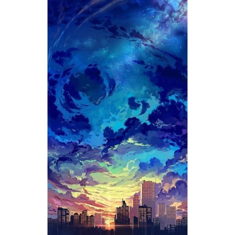 Amazing Sky View - DIY Painting