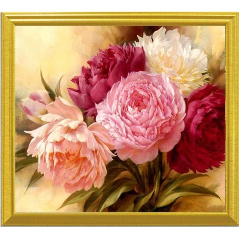 Gorgeous Flowers Diamond Art Kit