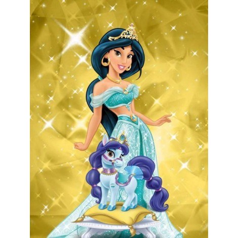 Princess Jasmine & Lapis - Diamond Art Kit