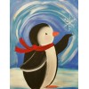 Snow Flake & Penguin Painting Kit