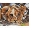 Stunning Little Lion Diamond Painting